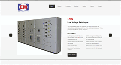 Desktop Screenshot of emswitchgear.com